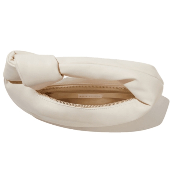 NWT Melie Bianco Alexanra Top Handle Bag in Cream - Picture 2 of 7